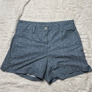 Patterned Gray Shorts